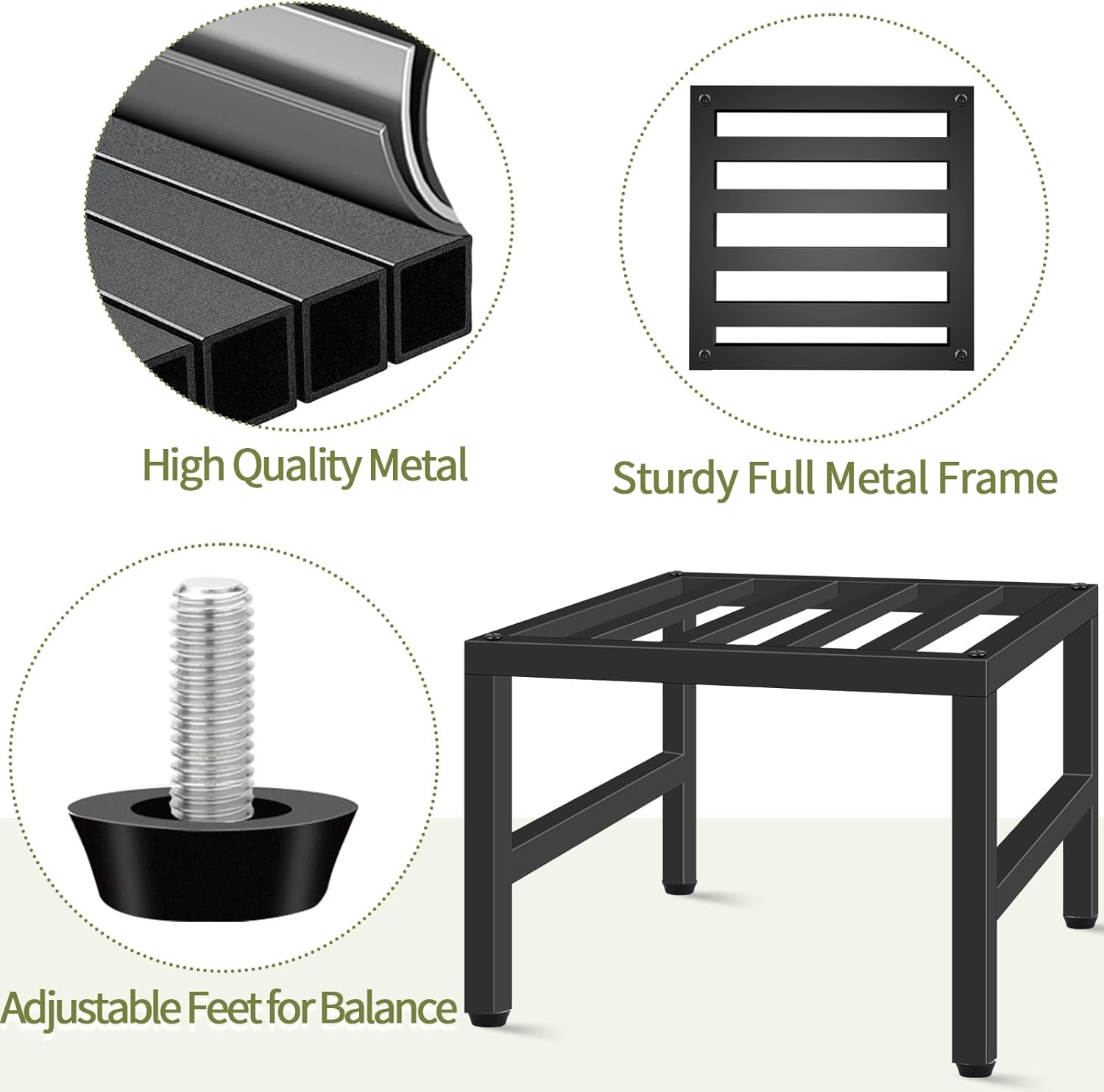 Plant Stand Indoor Outdoor, Heavy Duty Wrought Iron Pedestal Stands Me