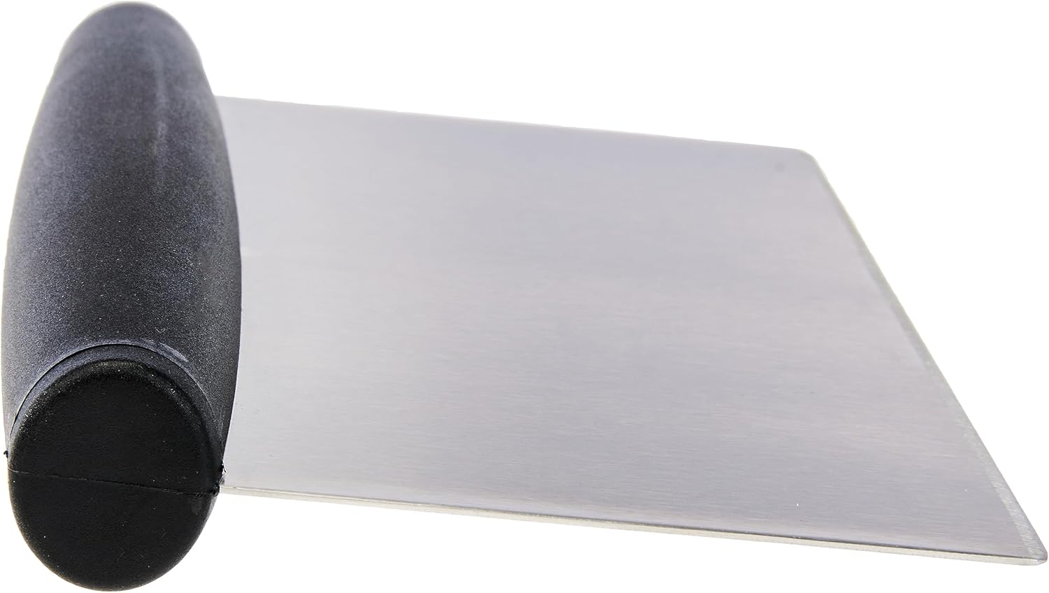 Amazon Basics Multi-Purpose Bench Scraper, Stainless Steel Dough Cutte