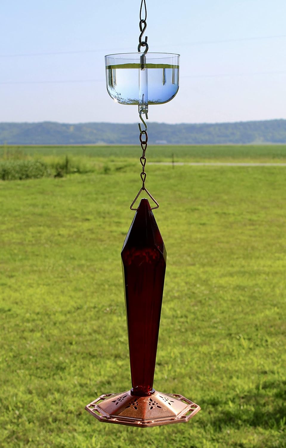 Songbird Essentials Nectar Protector Junior, Bird Feeder Protection, Clear