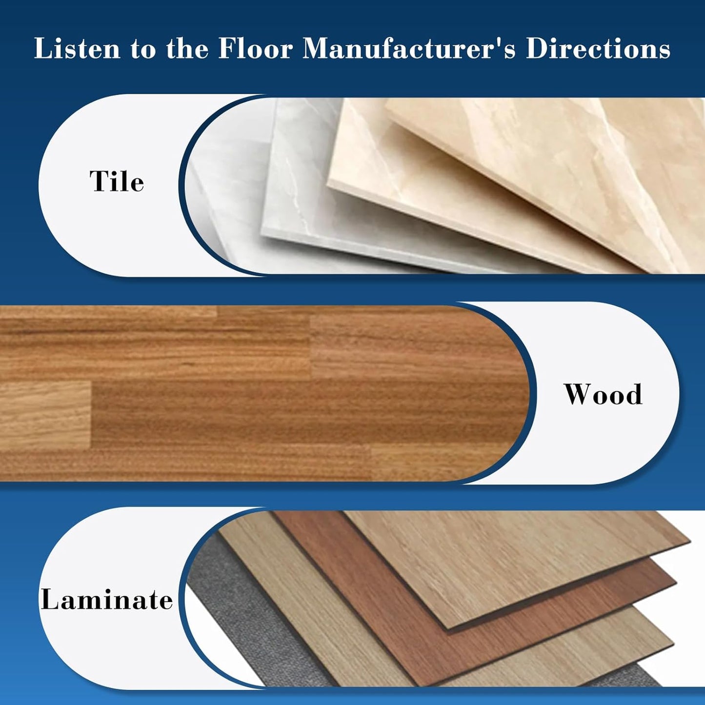Veken Rug Gripper Pad for Hardwood Floors, Thick Non Slip Rug Pads for