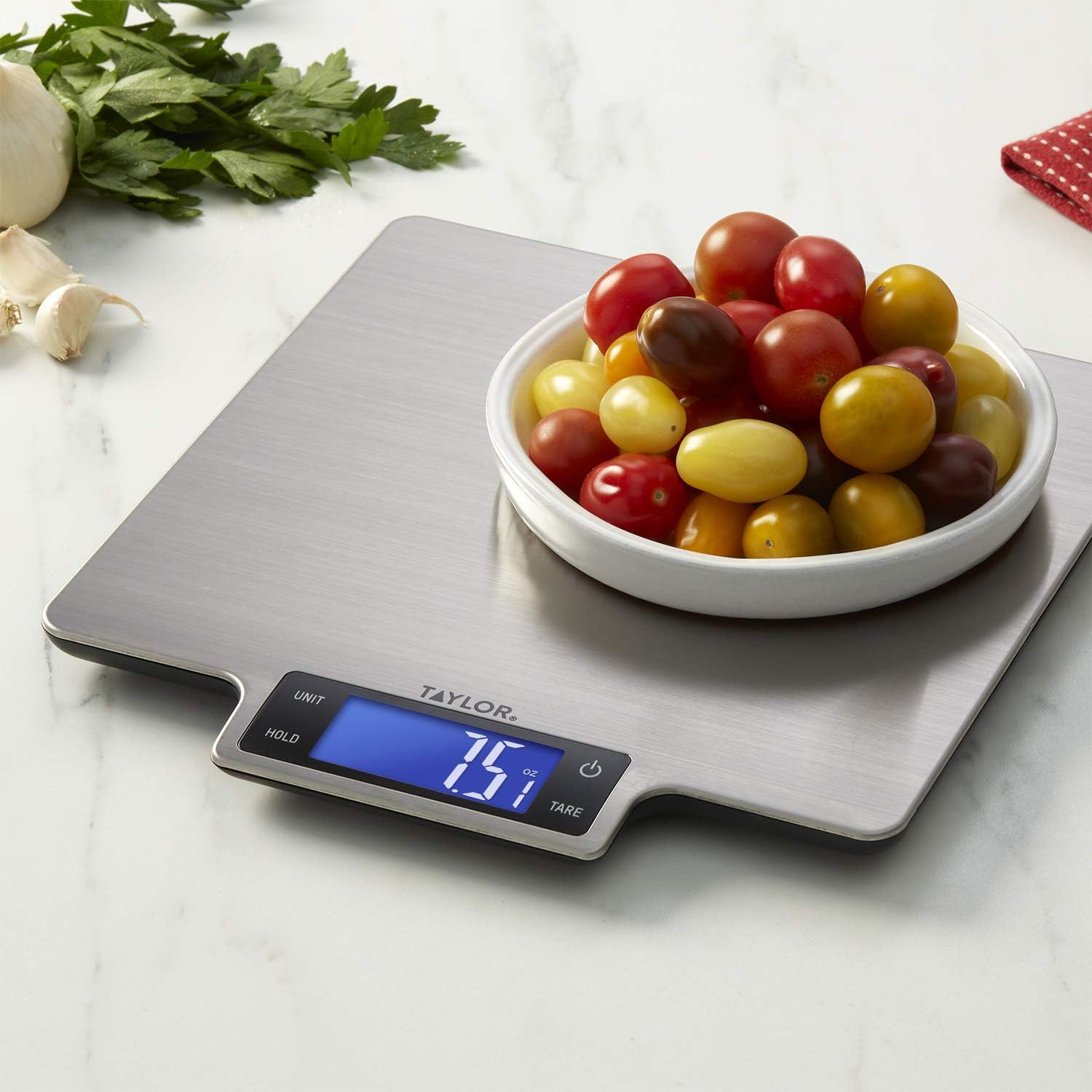 Taylor 22lb Ultra-Precise Digital Stainless Steel Household Kitchen Sc