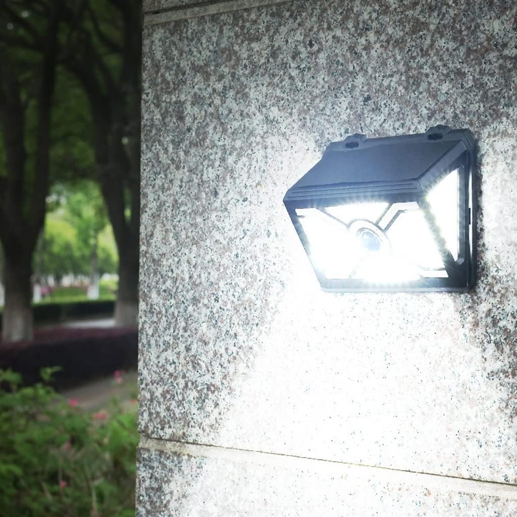 Two-Pack Solar Outdoor Garden Light Waterproof Street Human Body Induction Lighting Wall
