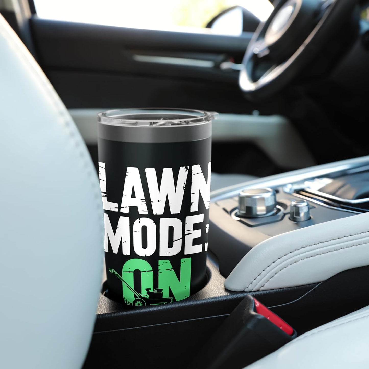 Lawn Care Mowing Garden Landscaping Gardening Lawn Mover Stainless Steel Insulated Tumbler