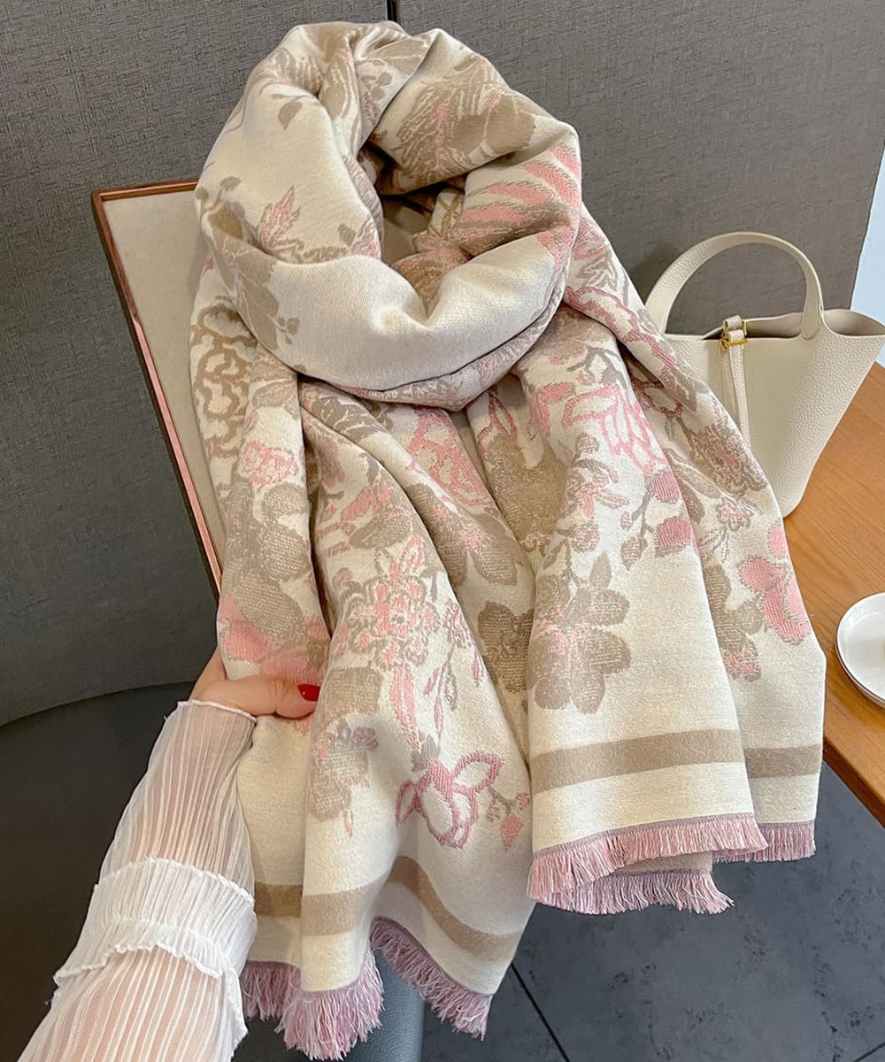 Scarf for Women Winter Warm Shawl Large Oversized Scarves Wraps Fashio