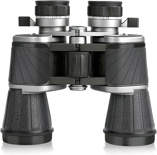 Binoculars for Adults, 10x50 High Powered Binoculars with BAK4 Prism FMC Lens Low Light Vision & Large View - Professional Binocular for Bird Watching Hunting Stargazing Sports Travel