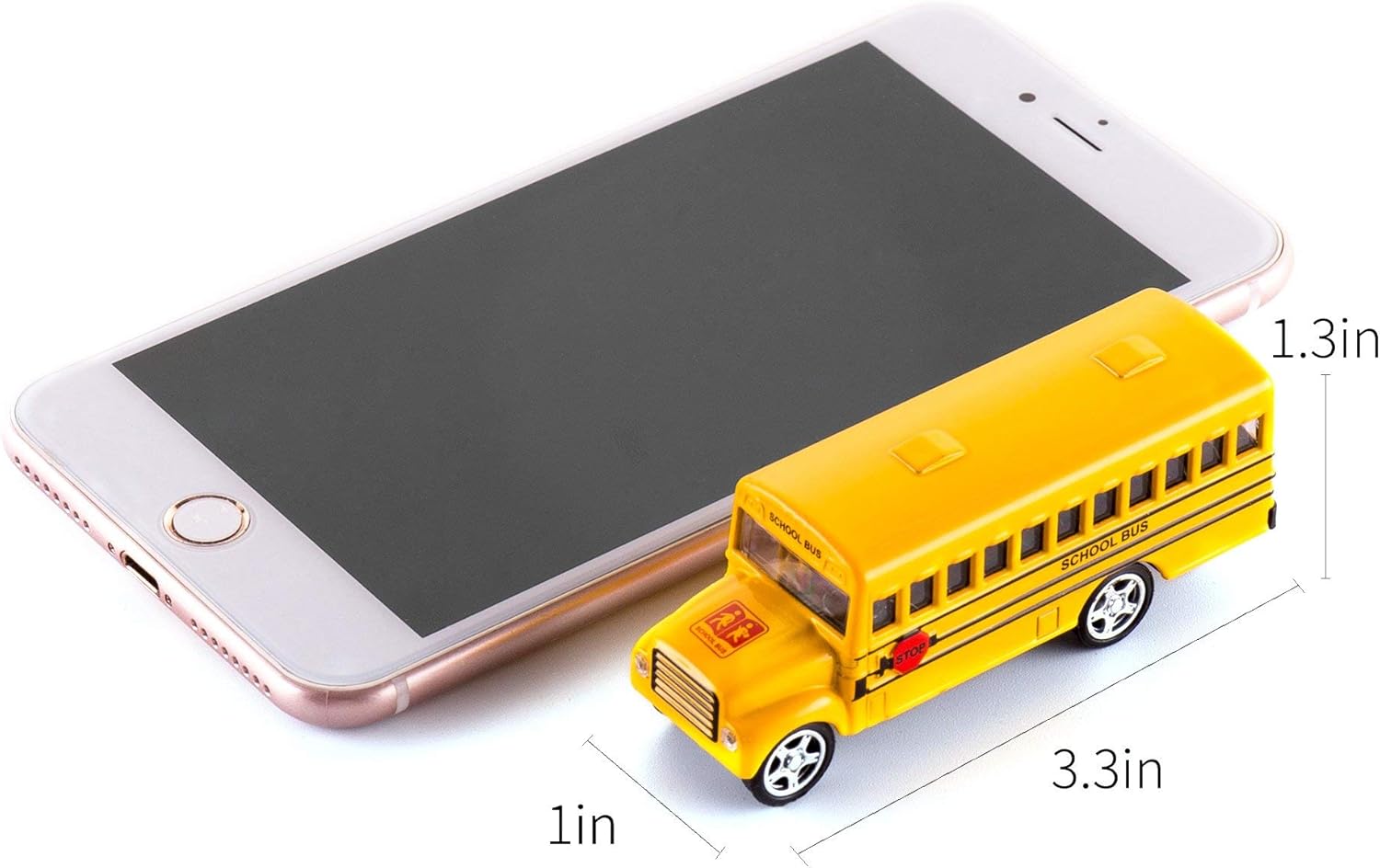 KIDAMI Die-cast Metal Toy Cars Set of 5, Openable Doors, Pull Back Car
