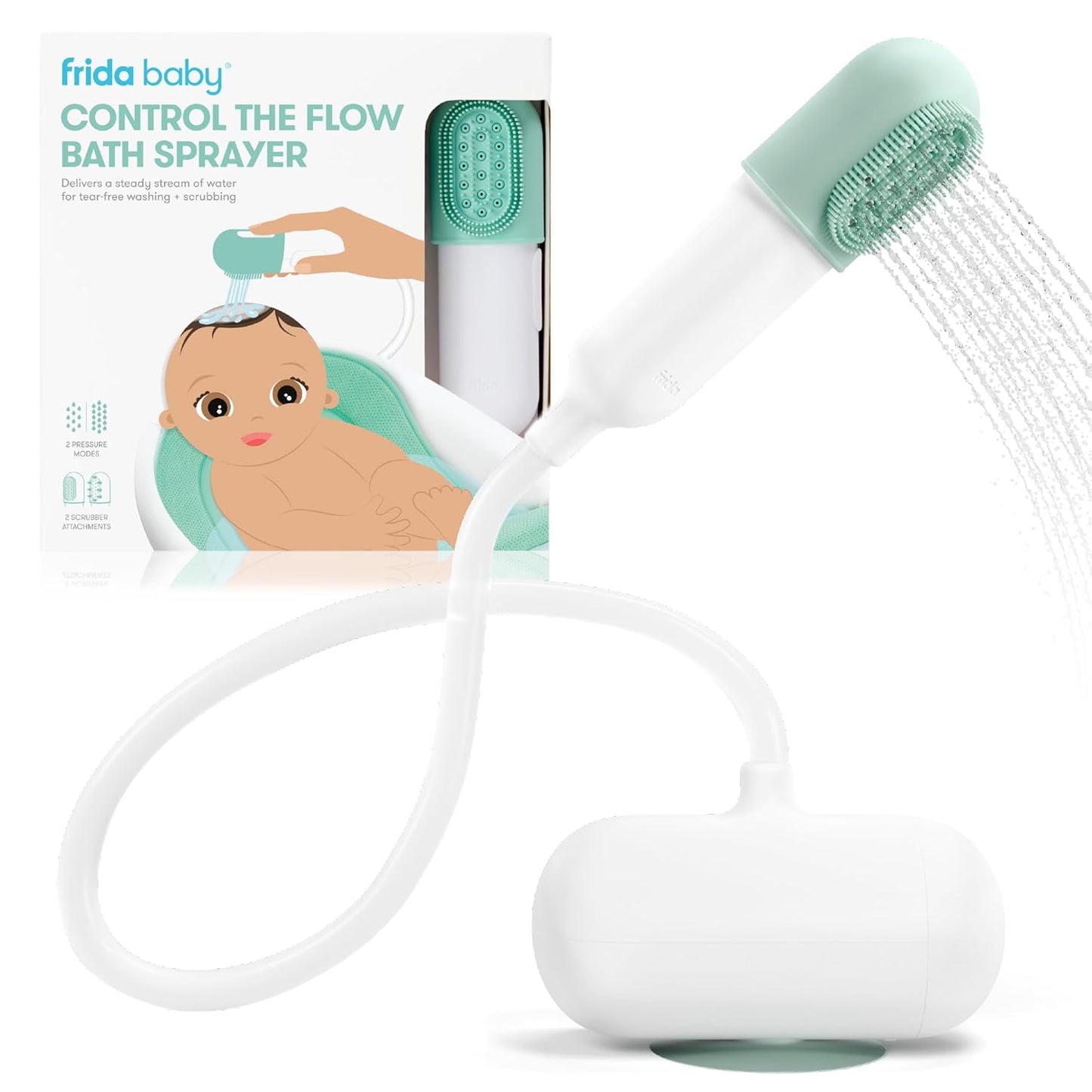 Frida Baby Control The Flow Bathtub Sprayer Attachment for Baby Bathtu