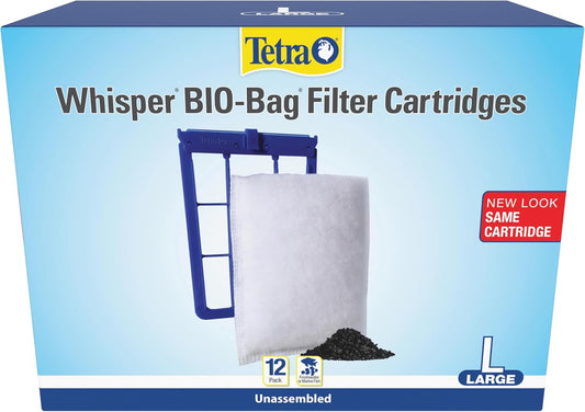Tetra Whisper Bio-Bag Filter Aquarium Cartridges, Large Filter for Fre