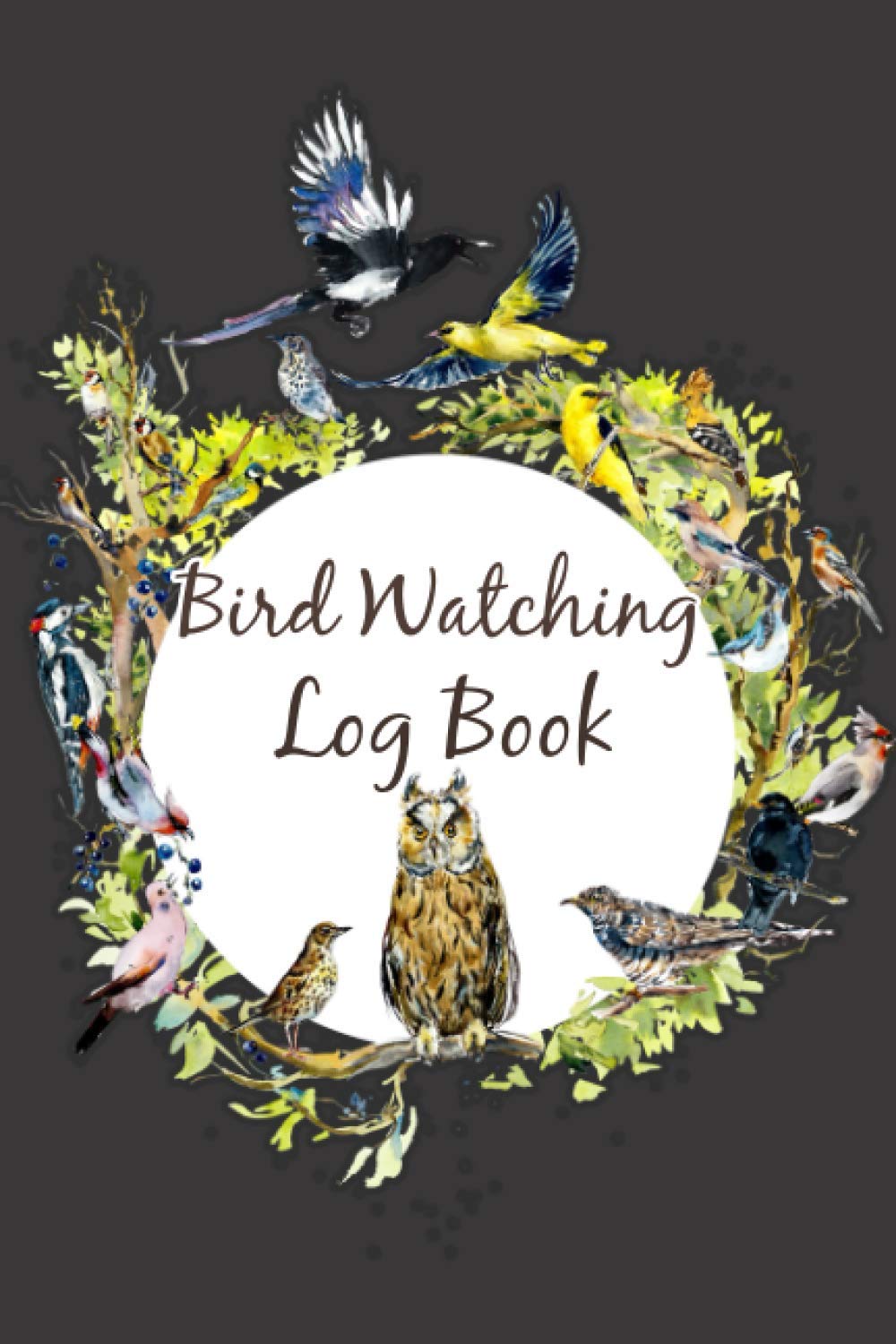 Bird Watching Log Book: Track beautiful birds you find in once plate