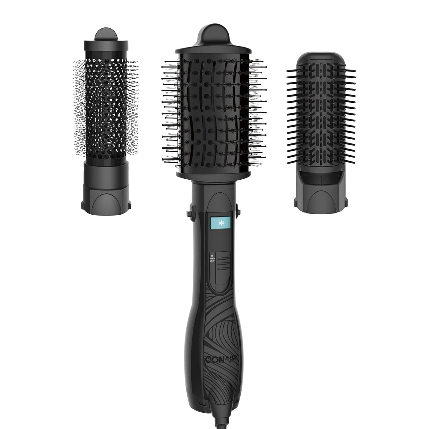 Conair The Curl Collective 3-in-1 Blowout Kit, 3 Interchangeable Brush