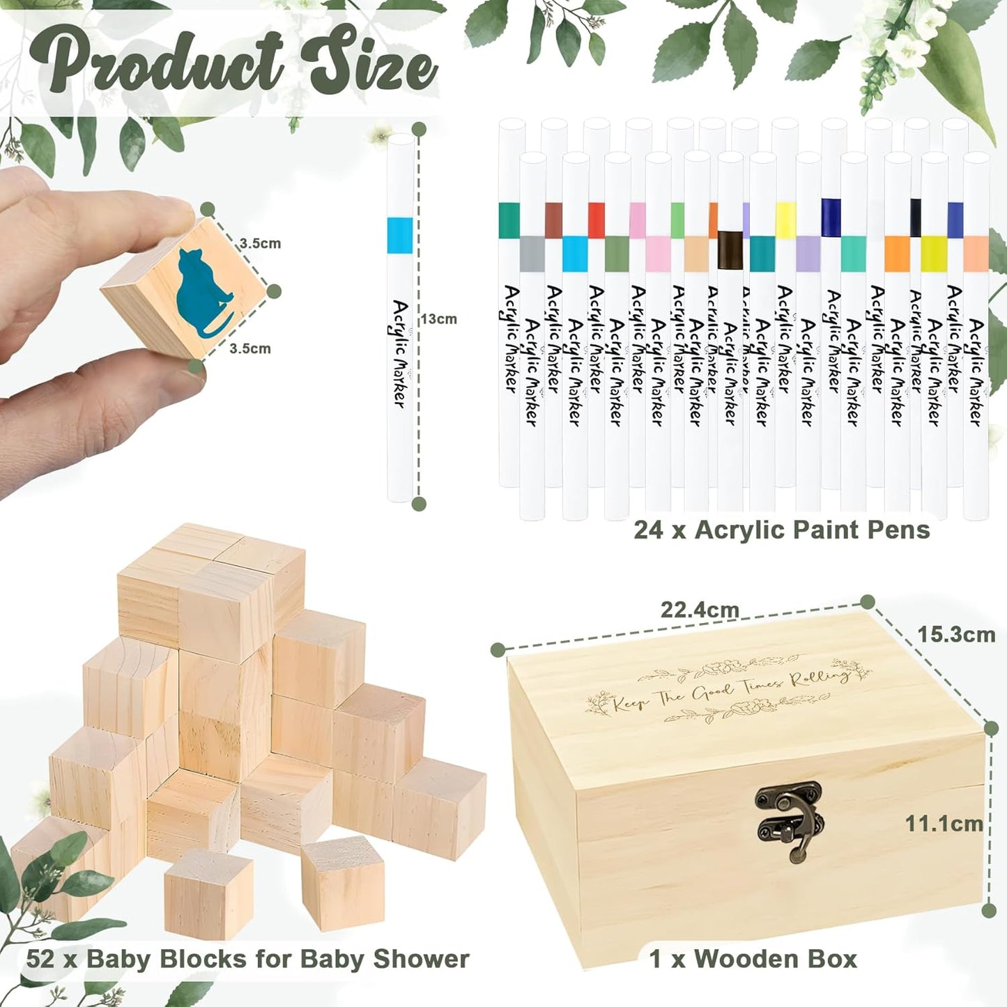 78 PCS Fun Baby Shower Games Sign Kit, Unique Baby Shower Ideas, Funniest Games Ever Where You Can Draw to Your Heart's Content, Suitable for Boy and Girls