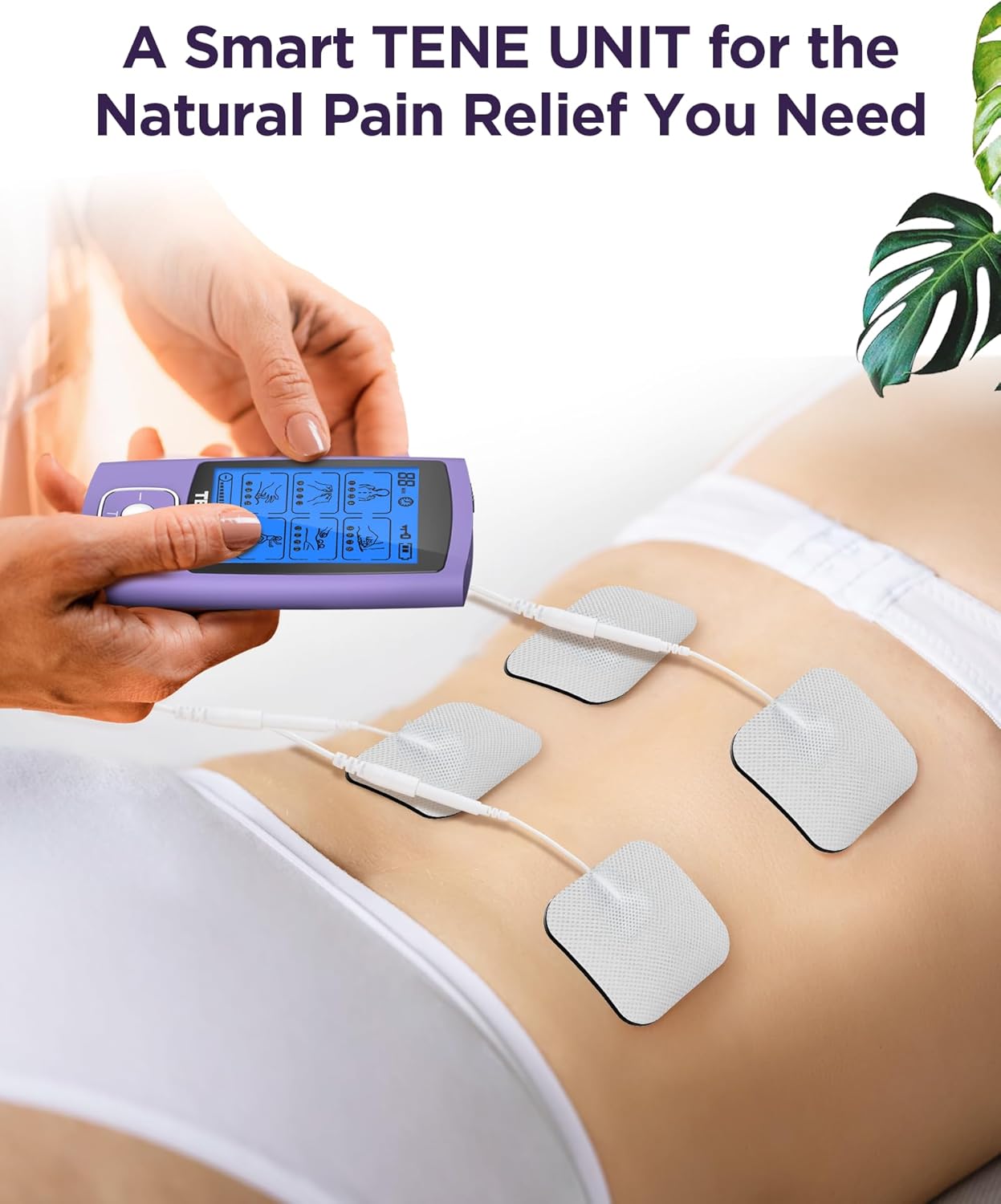 TENKER TENS Unit Muscle Stimulator, 24 Modes TENS EMS Machine for Shou