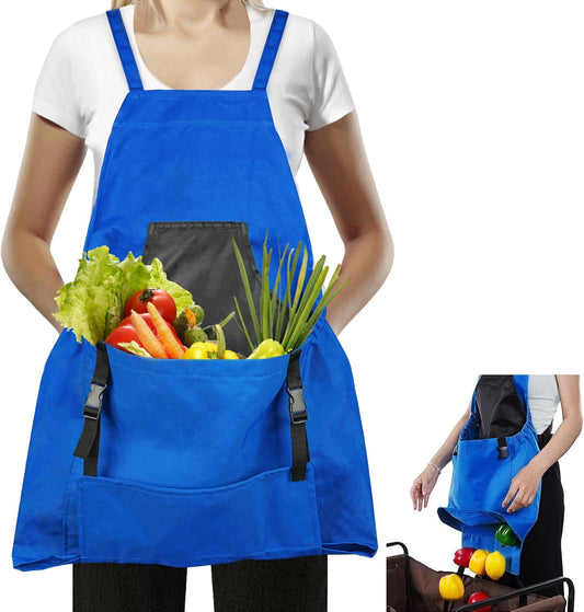 Gardening Apron, Garden Apron with Quick Release Pockets,Water Resista