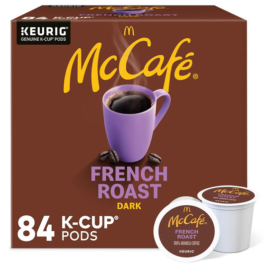 McCafe French Roast, Keurig Single Serve K-Cup Pods, Dark Roast Coffee