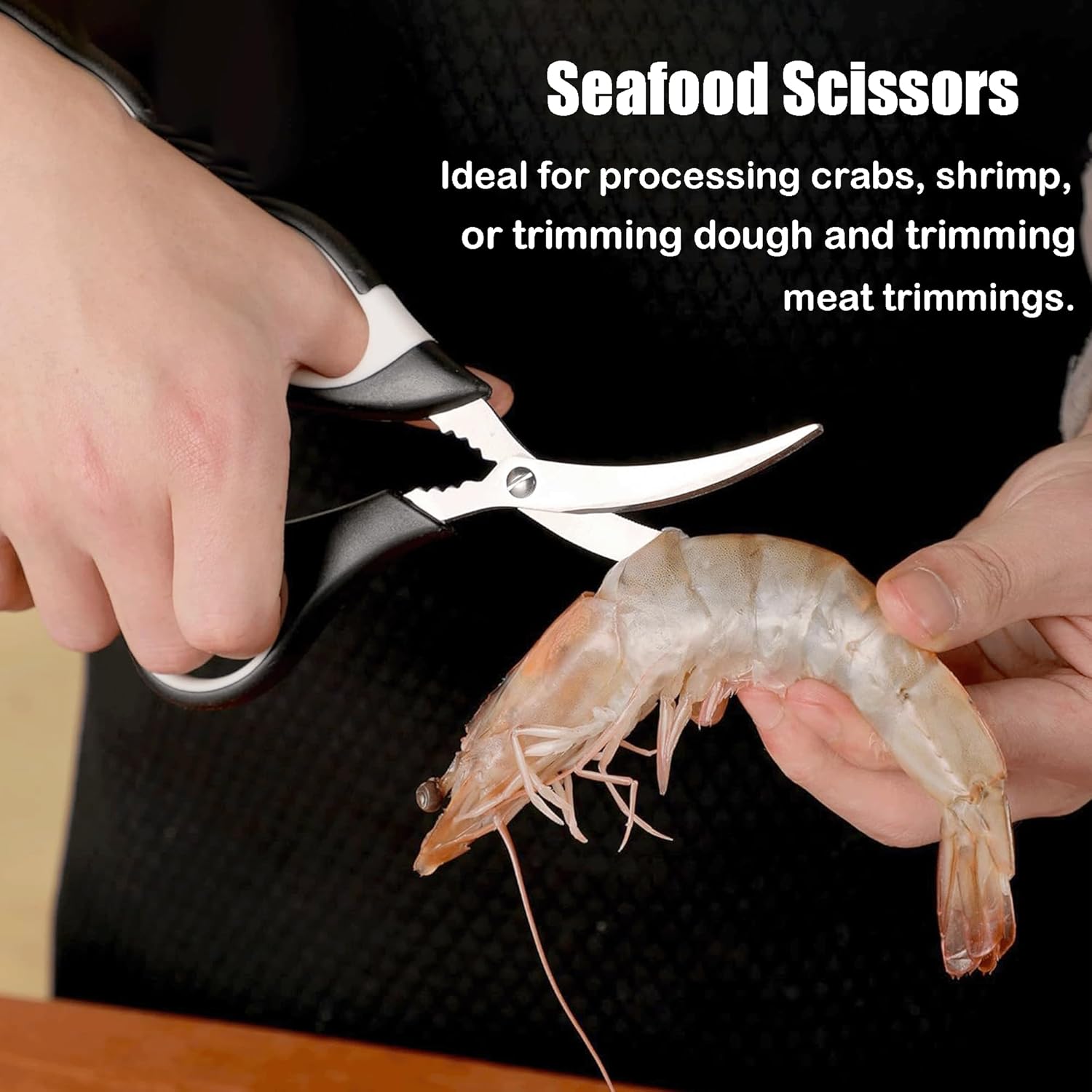 Food Grade Kitchen Scissors All Purpose 3 Pack - Heavy Duty Stainless 