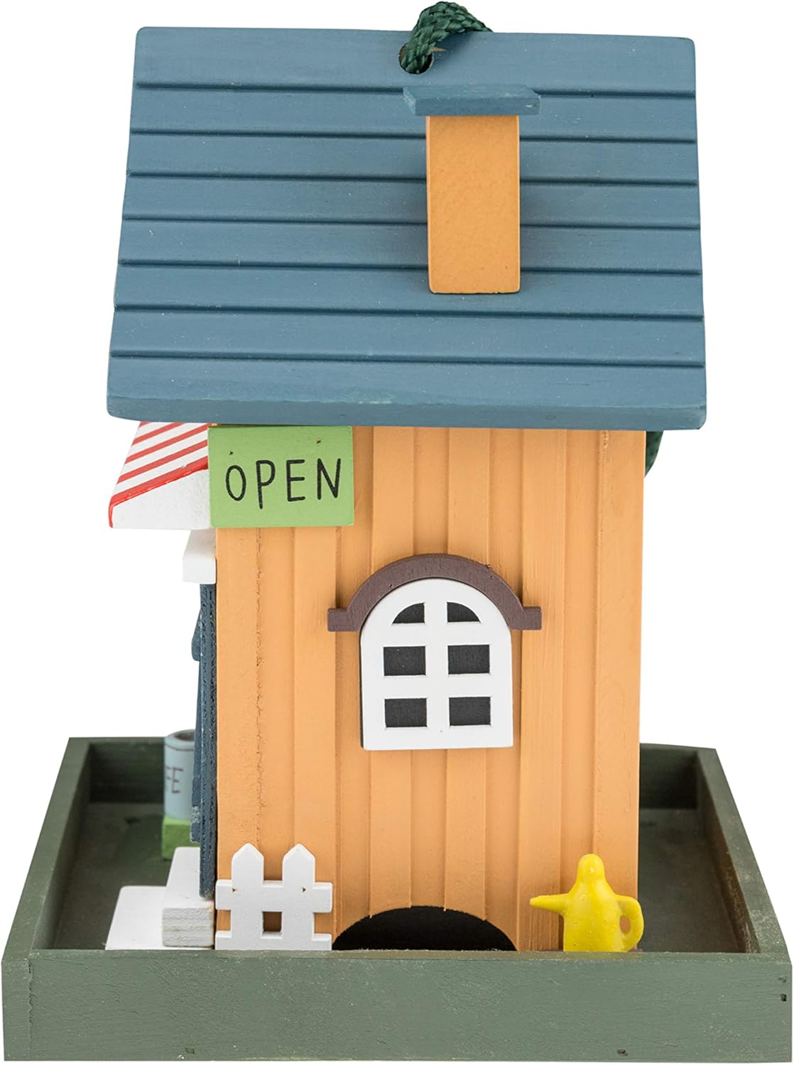 Clever Garden Hanging Birdhouse, Decorative Outdoor Bird Feeder for Hu