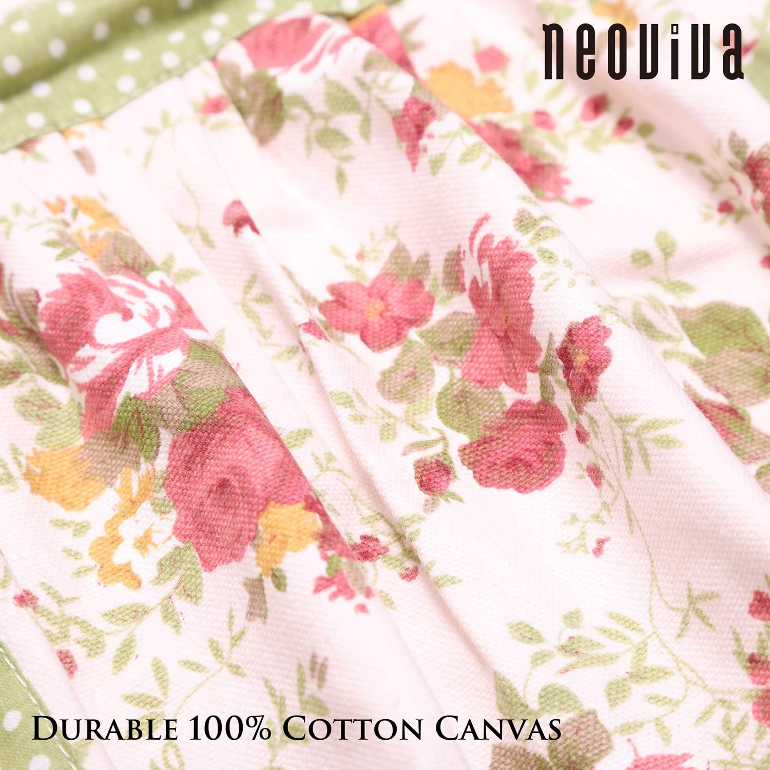 NEOVIVA Kitchen Aprons for Women with Pockets,Cooking Aprons for Women