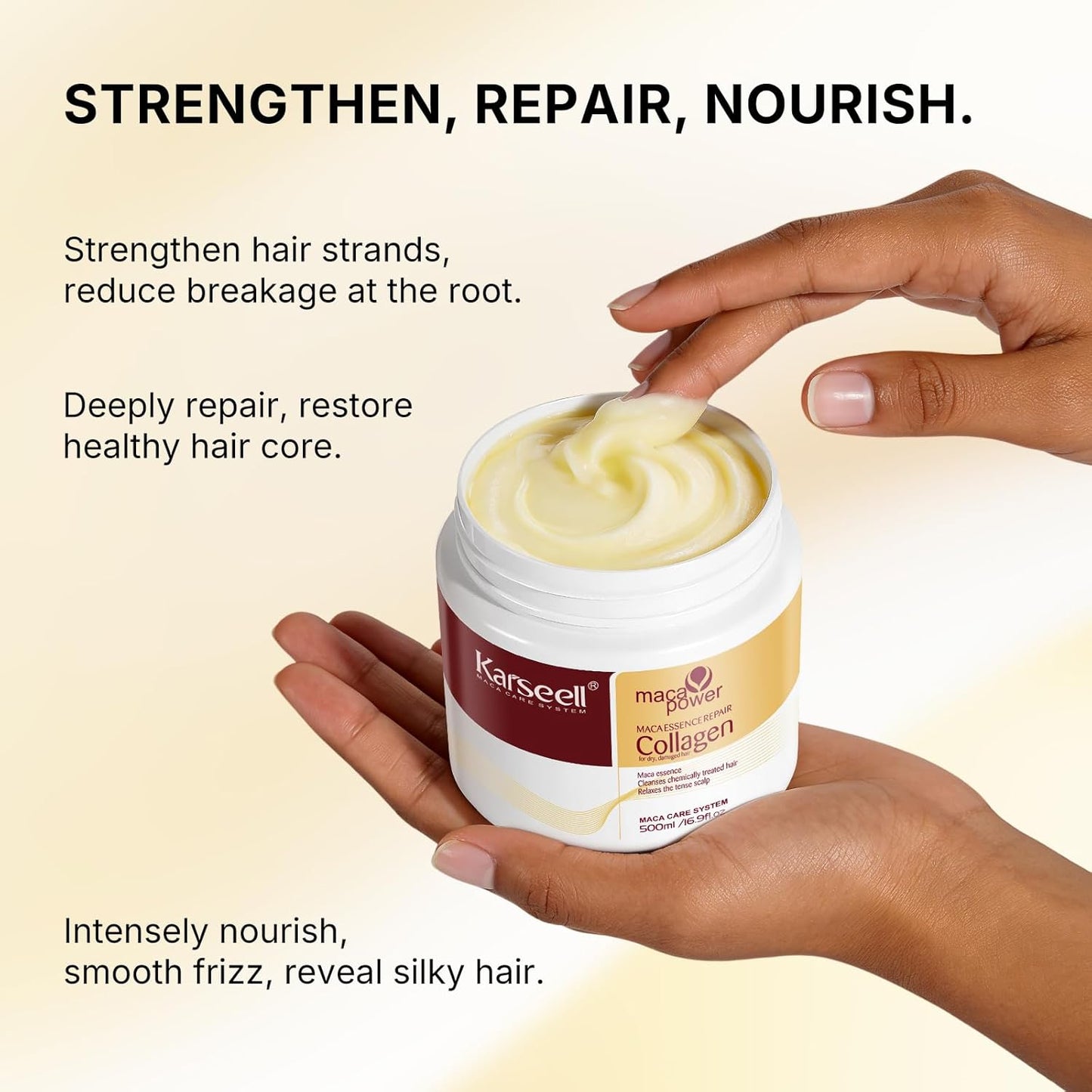 Karseell Collagen Hair Treatment Deep Repair Conditioning Argan Oil Co