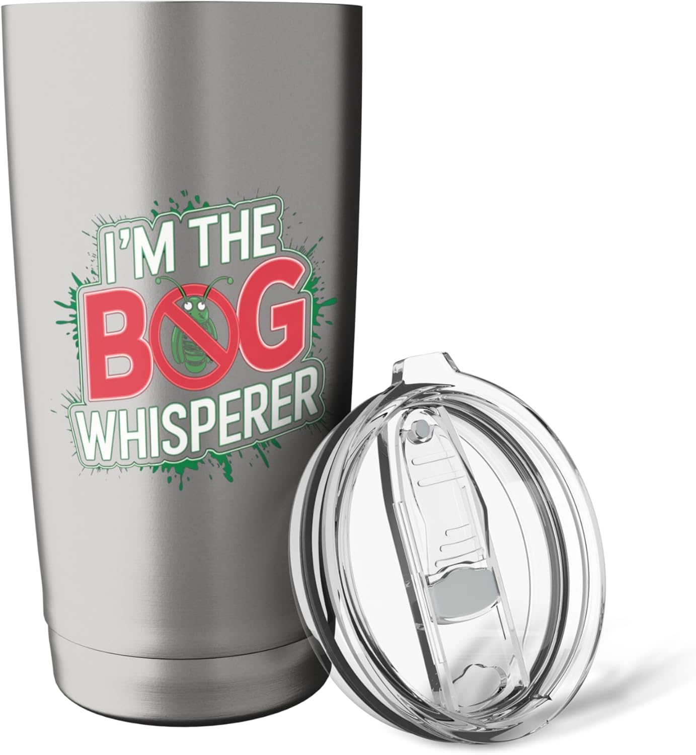 Bug Whisperer Exterminator Pest Control Stainless Steel Insulated Tumbler