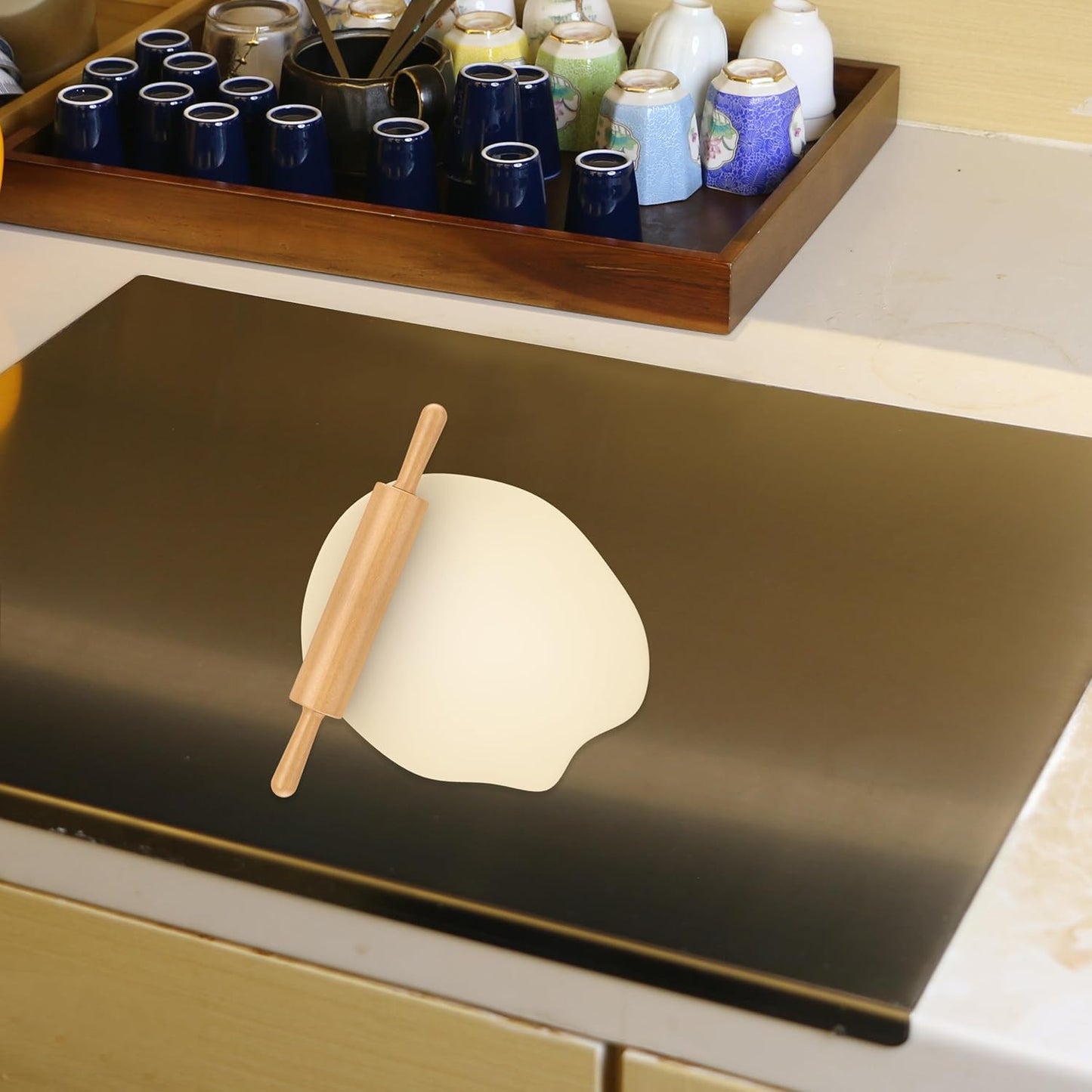 Stainless Steel Cutting Boards for Kitchen, Kneading Cutting Board Mat