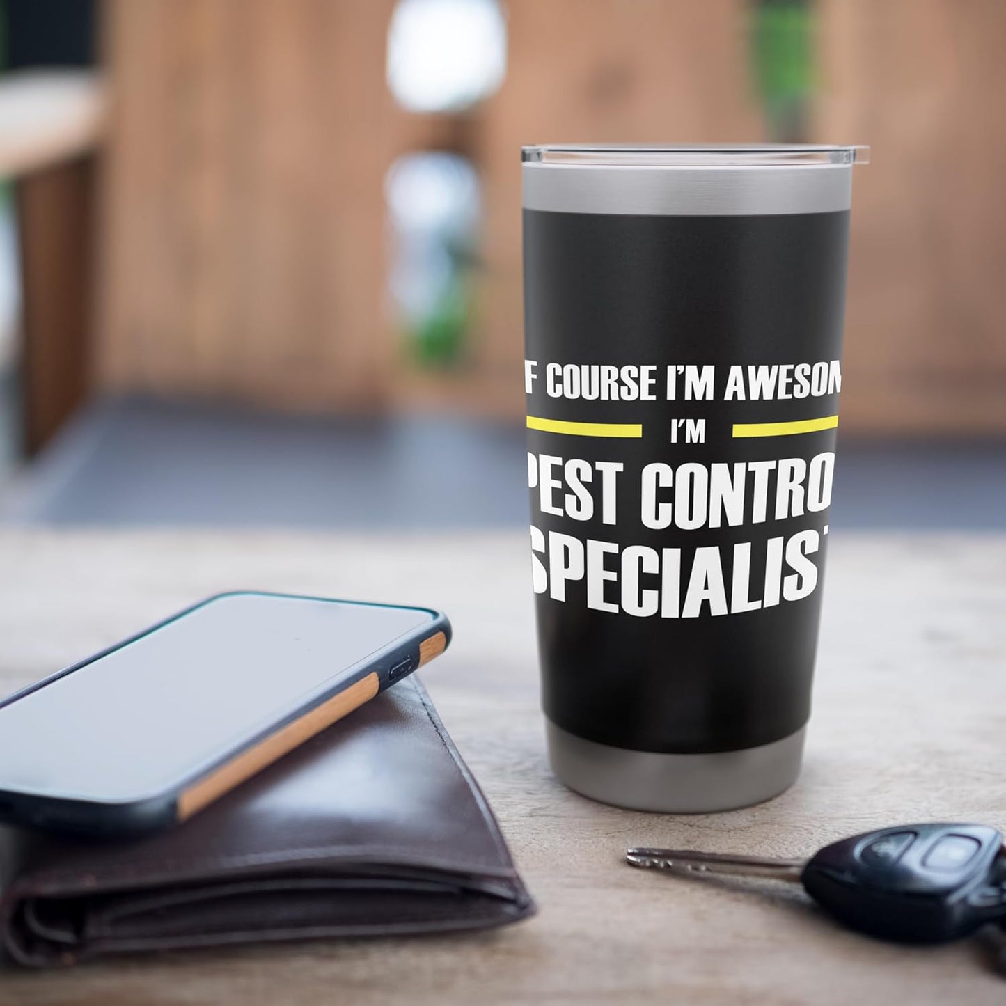 The Original Awesome Pest Control Specialist Stainless Steel Insulated Tumbler