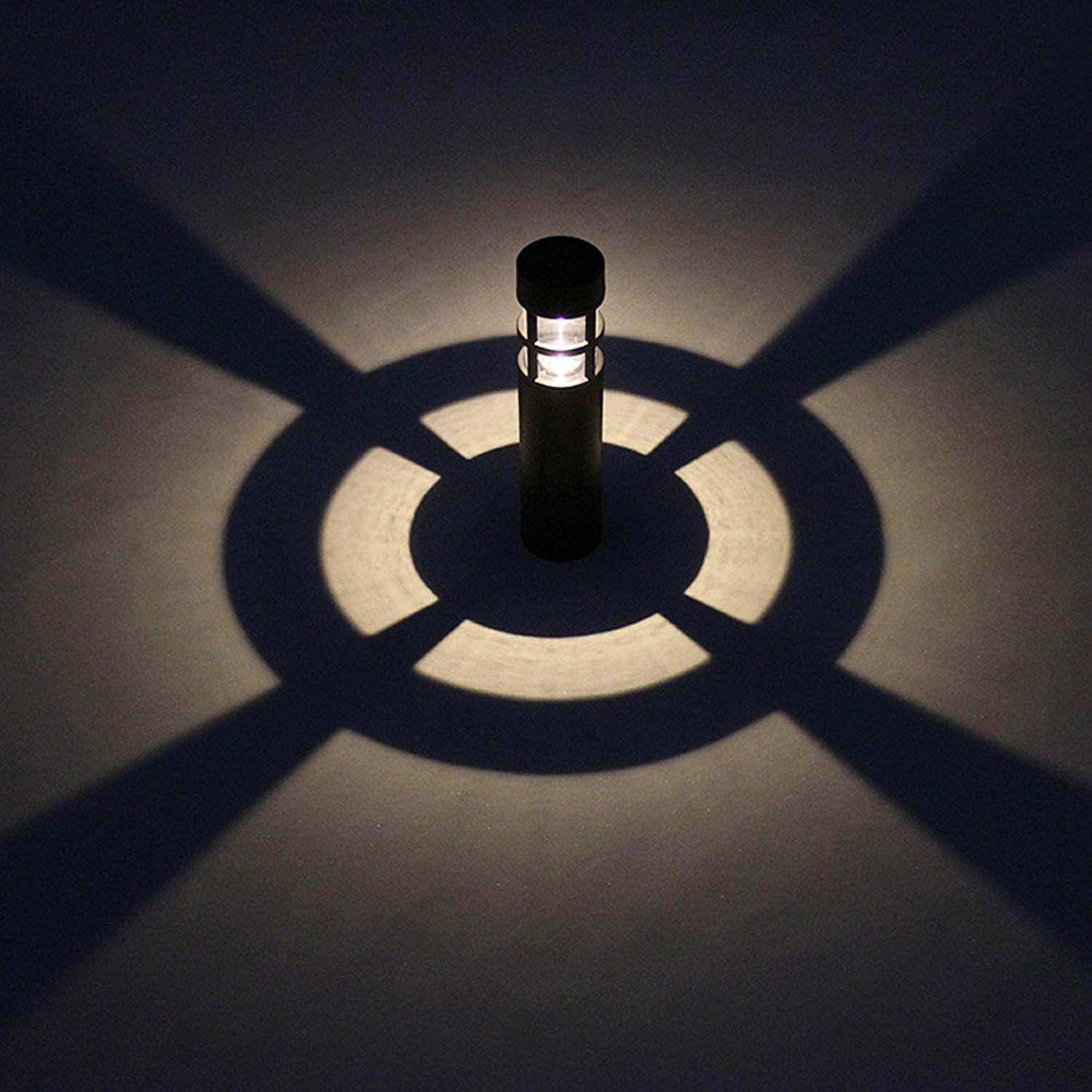 SUNWIND Solar Garden Lights Outdoor LED Bollard Solar Powered Path Lig