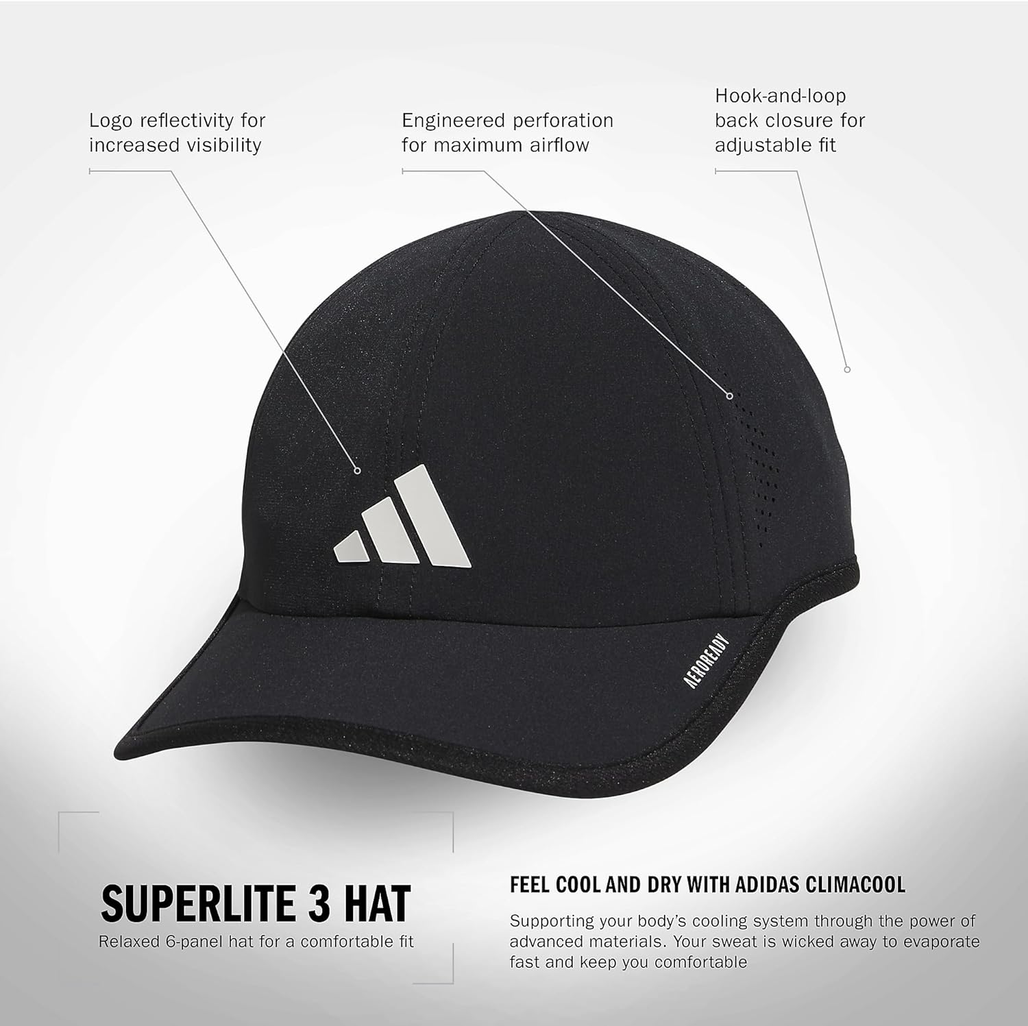 adidas Men's Men's Superlite 3 Hat