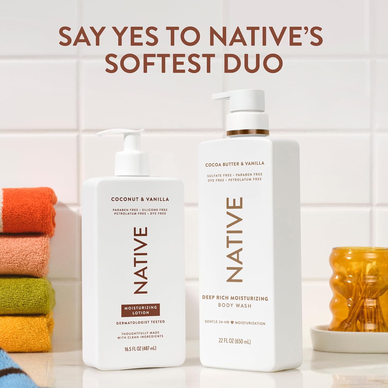 Native Body Lotion Contains Naturally Derived Plant-Based Moisturizers