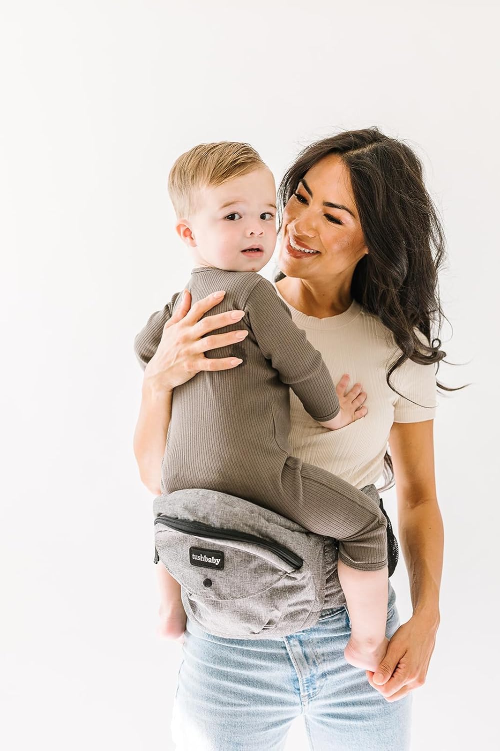Tushbaby Original Hip Seat Baby Carrier for Babies & Toddlers up to 45