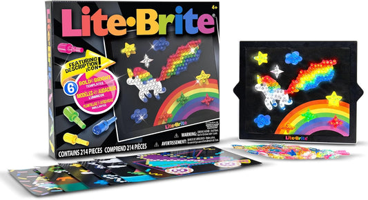 Lite Brite Classic, Favorite Retro Toy - Create Art with Light, STEM, 