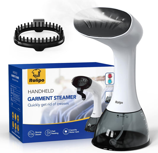 Steamer for Clothes 1350W, Clothes Steamer for Home, Office, Travel, U