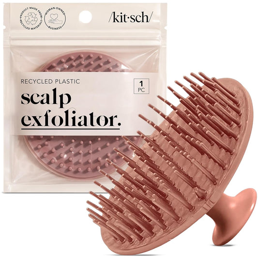 Kitsch Scalp Massager for Hair Care - Scalp Scrubber, Shampoo Brush & 