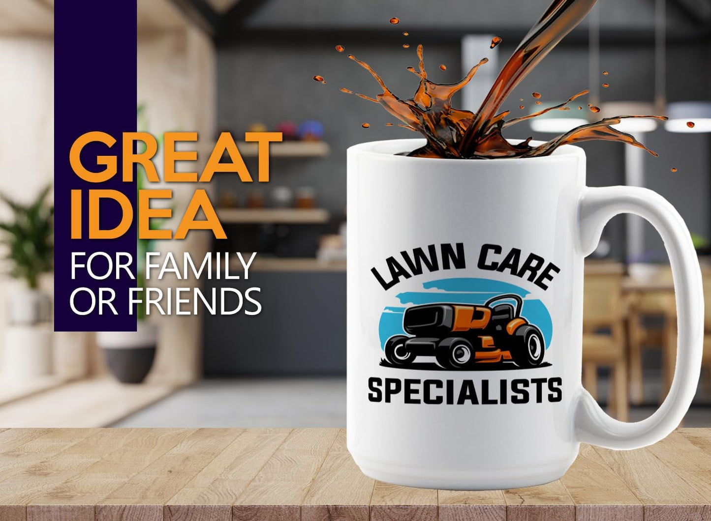 Landscaper Coffee Mug 15oz White -Lawn care specialists - Construction Worker Architecture Student Landscape Architectural Building Designer