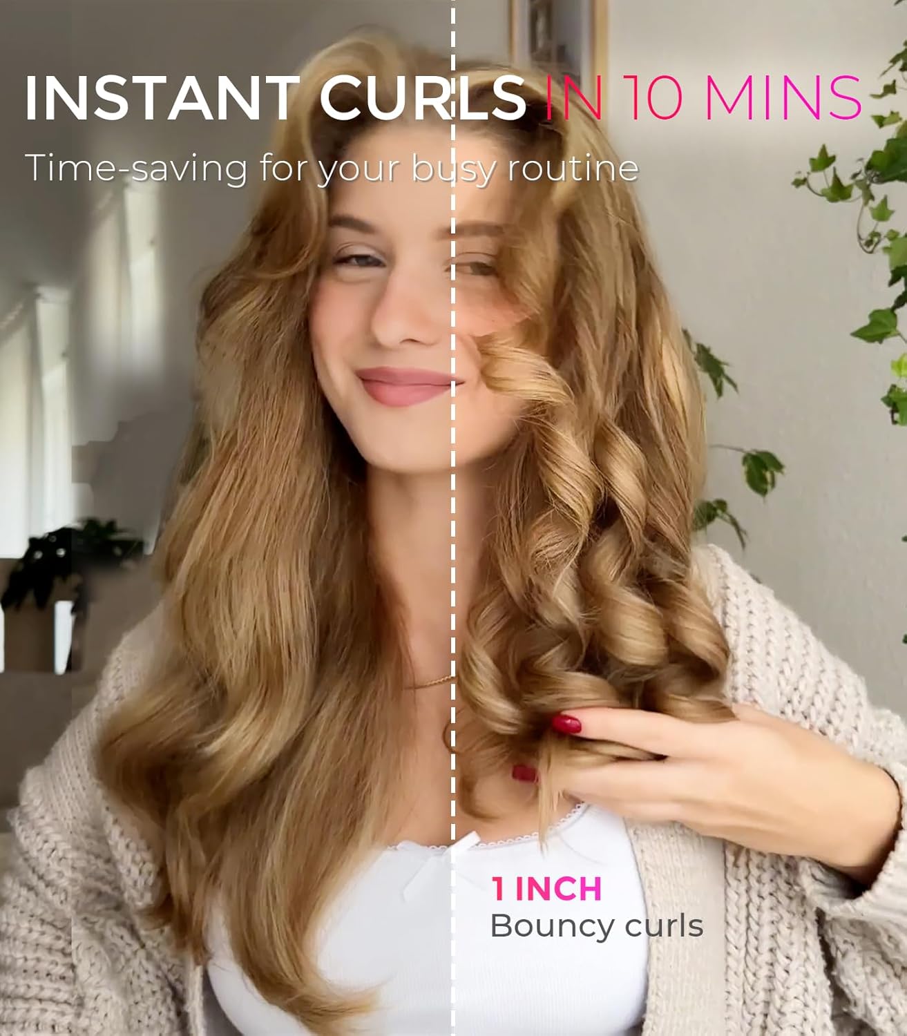 TYMO Automatic Rotating Curling Iron - TYMO CURLPRO Beach Waves Curlin