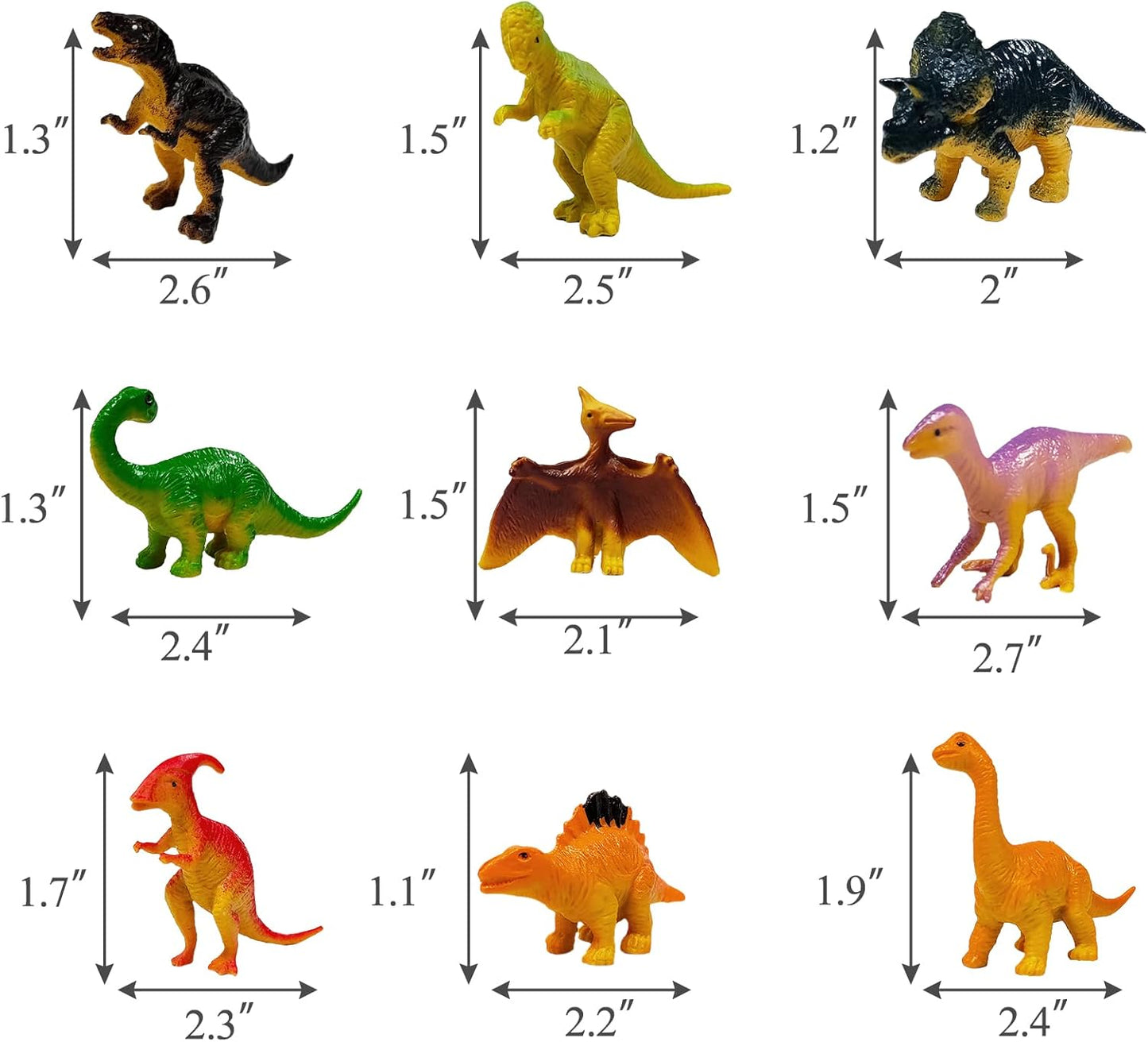 26 PCS Dinosaur Cake Toppers With Dinosaur Eggs Leaves Trees Cake Deco