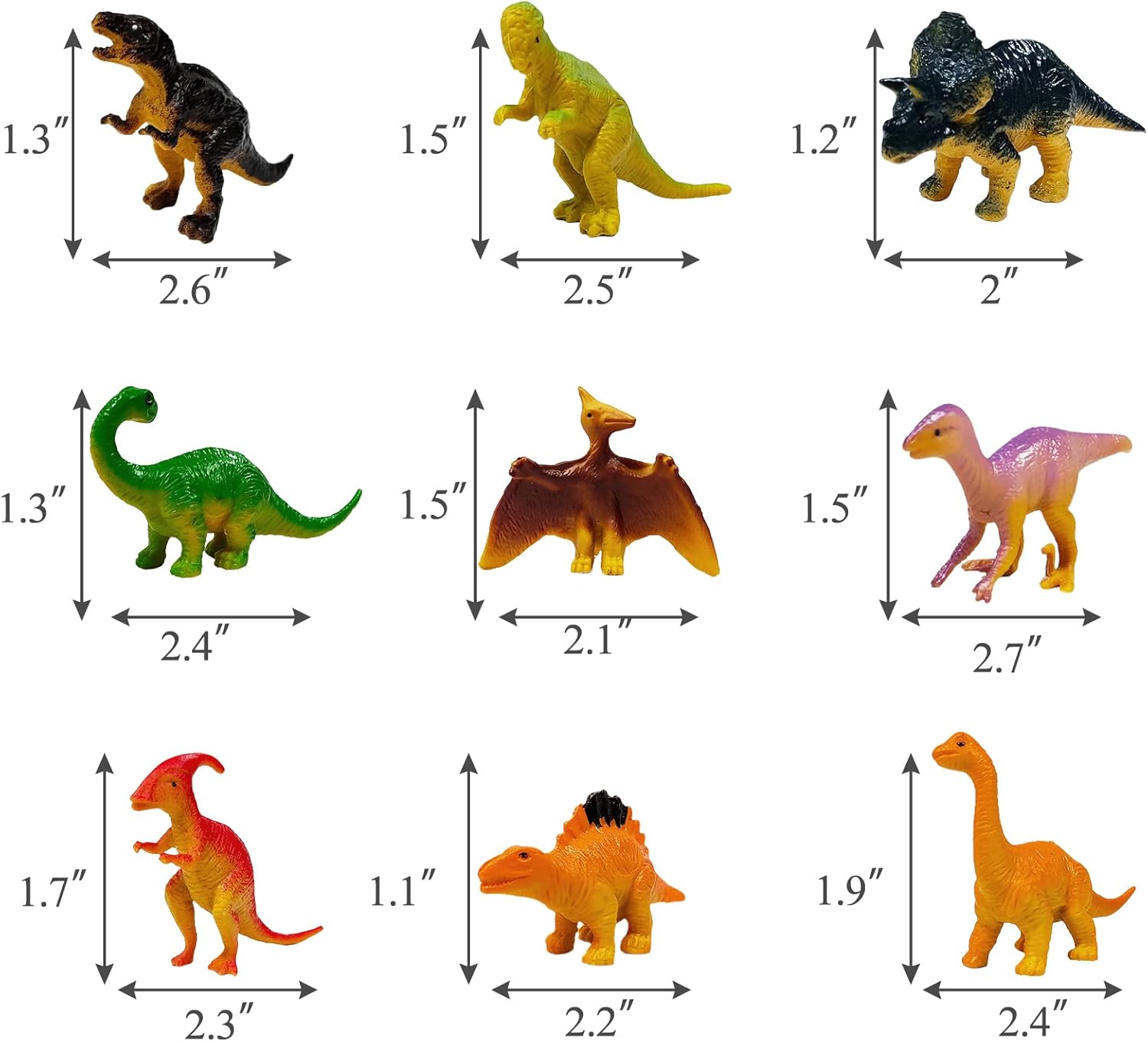 26 PCS Dinosaur Cake Toppers With Dinosaur Eggs Leaves Trees Cake Deco