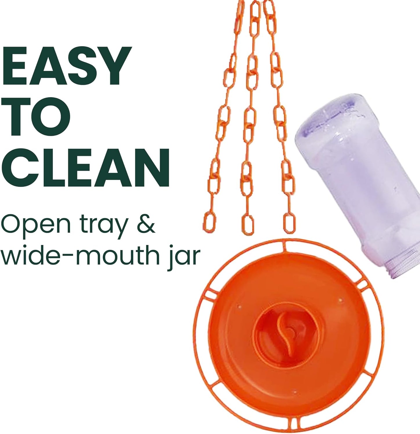 Perky-Pet 253 Wild Oriole Jelly Bird Feeder - 32 Ounce Feeder Capacity