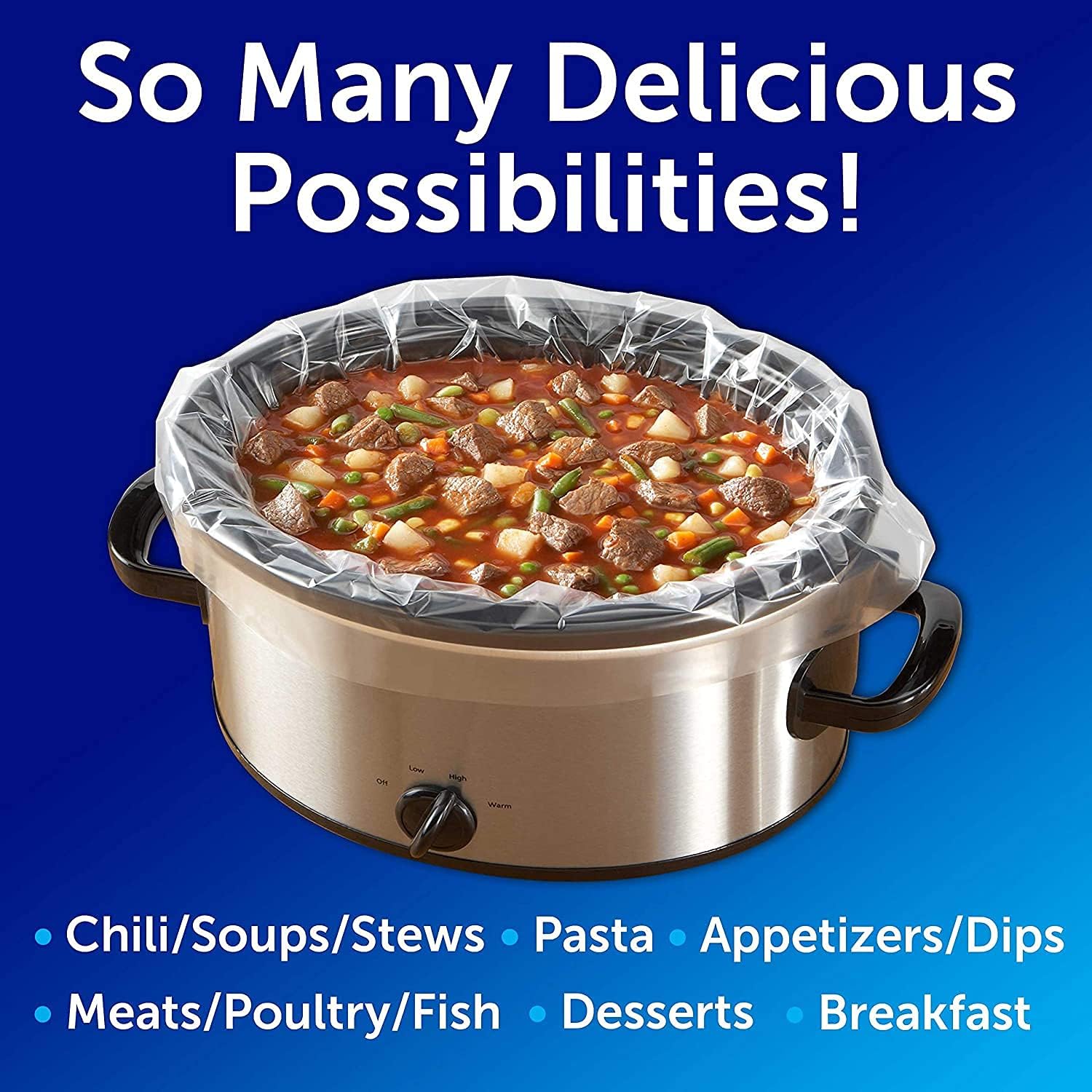 Reynolds Kitchens Slow Cooker Liners, Small (1-3 quart), 5 Count