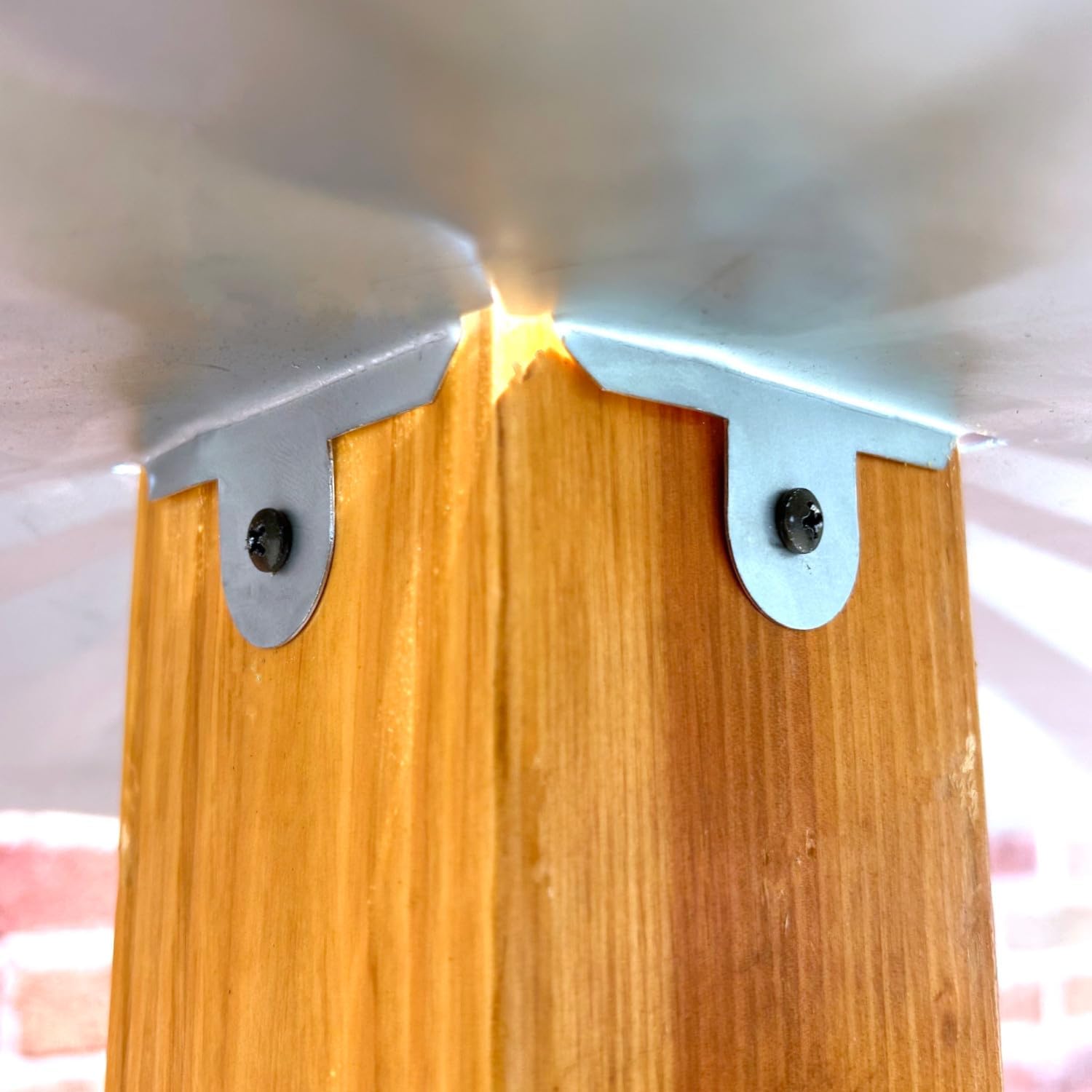 SB7GLV - 4X4 Disk Squirrel Baffle - Galvanized Finish - USA