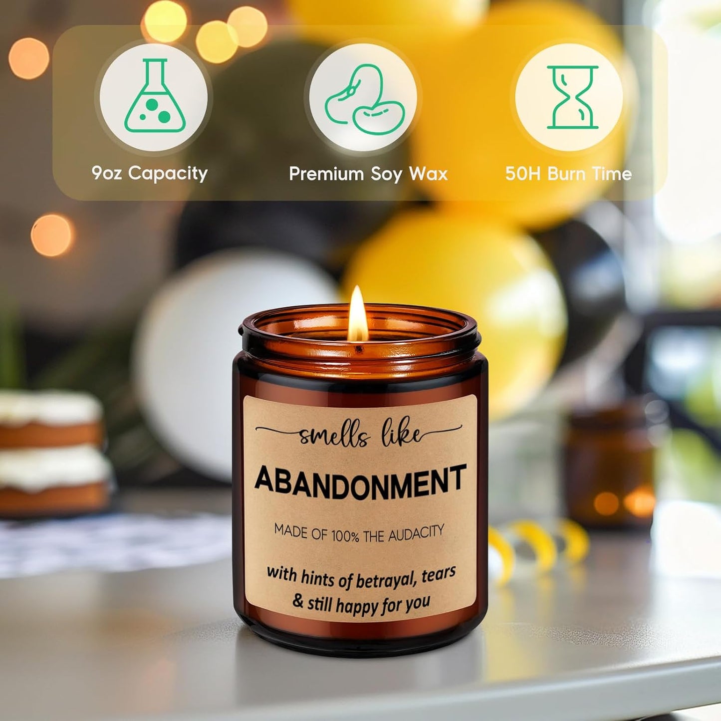 GSPY Scented Candles - Friends Moving Away, Coworker Leaving Ideas, Fu