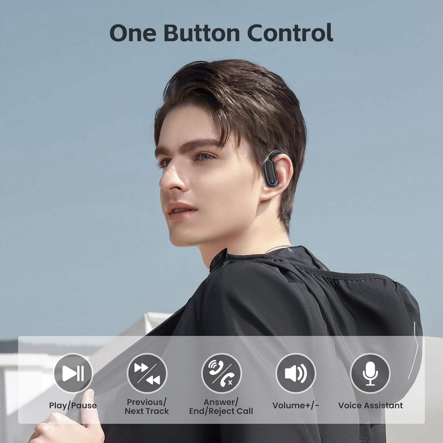 Wireless Earbuds, Bluetooth 5.4 Headphones, True Wireless Stereo Sound