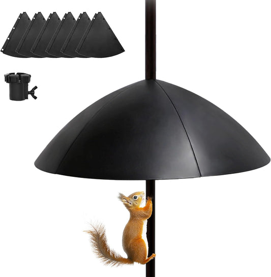 TCBWFY 18 Inches Squirrel Proof Baffle for Protecting Bird Feeders and