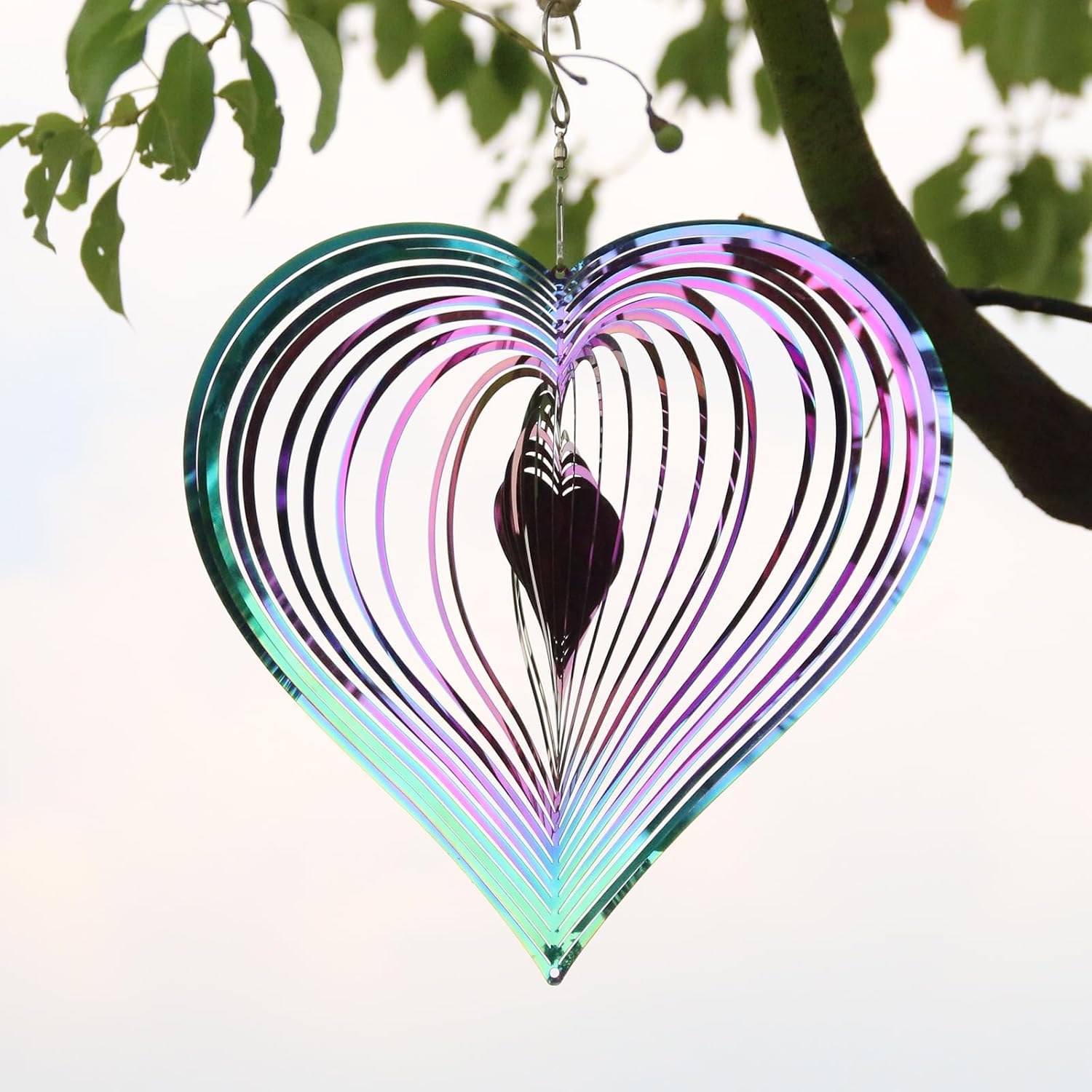 Wind Spinners Outdoor, Garden Decor, Bird Deterrents for Outside, 3D M