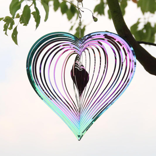 Wind Spinners Outdoor, Garden Decor, Bird Deterrents for Outside, 3D M