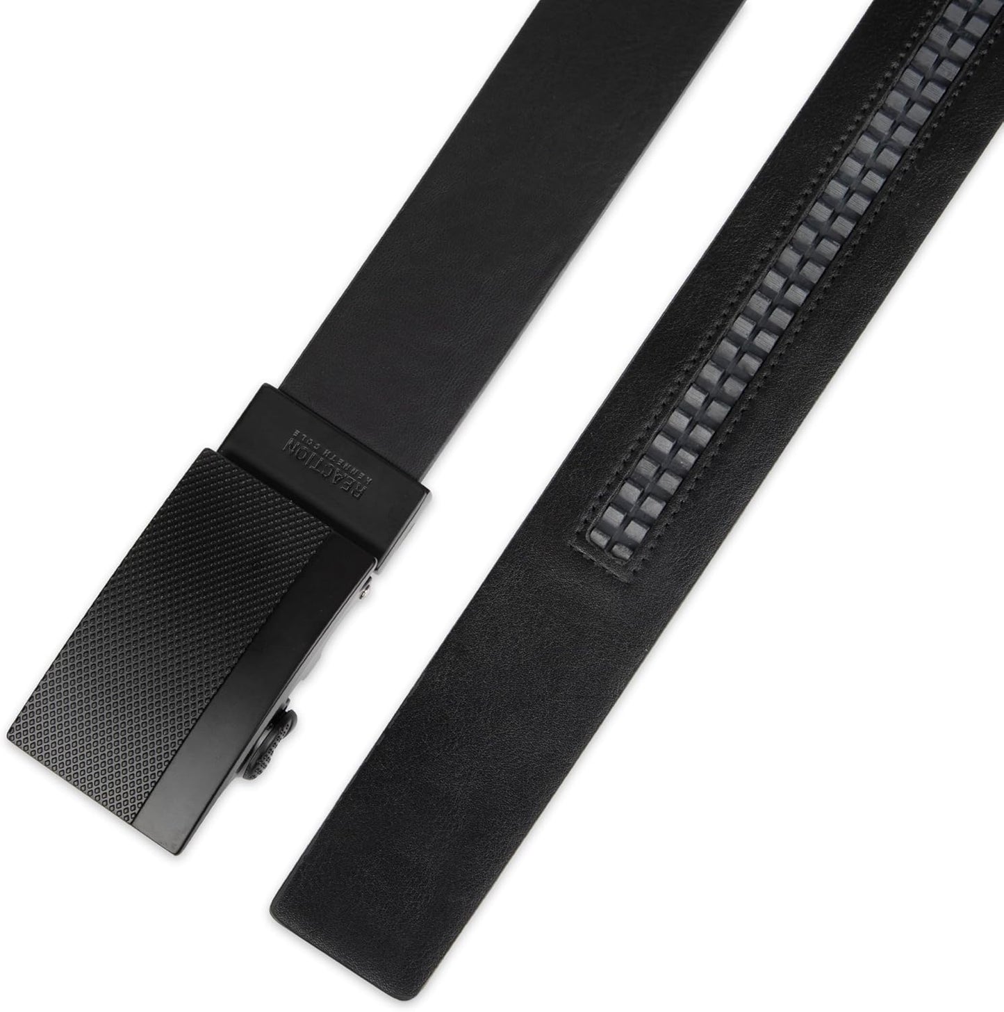 Kenneth Cole REACTION Men's Perfect Fit Adjustable Belt – Track Lock a