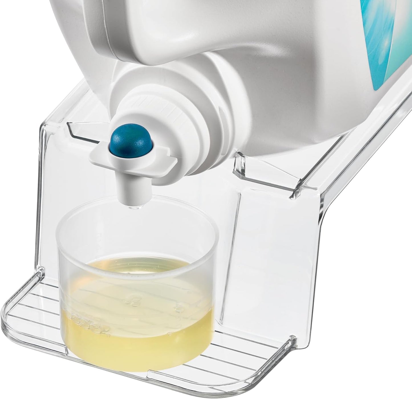 iDesign Laundry Detergent Holder, Liquid Detergent Stand for Laundry R