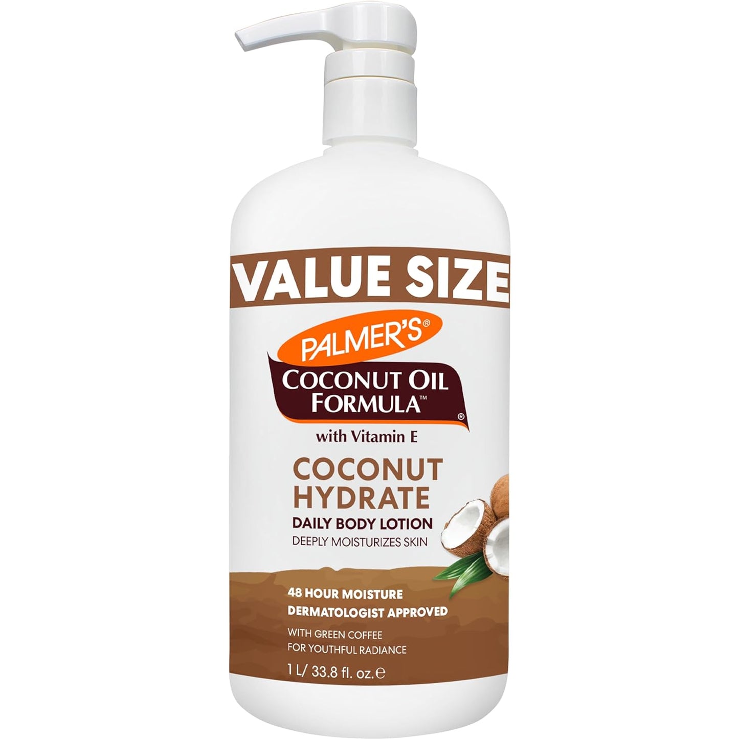 Palmer's Coconut Oil Formula Body Lotion for Dry Skin, Hand & Body Moi