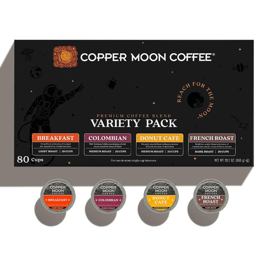 Copper Moon Single Serve Coffee Pods For Keurig K-Cup Brewers, Light M