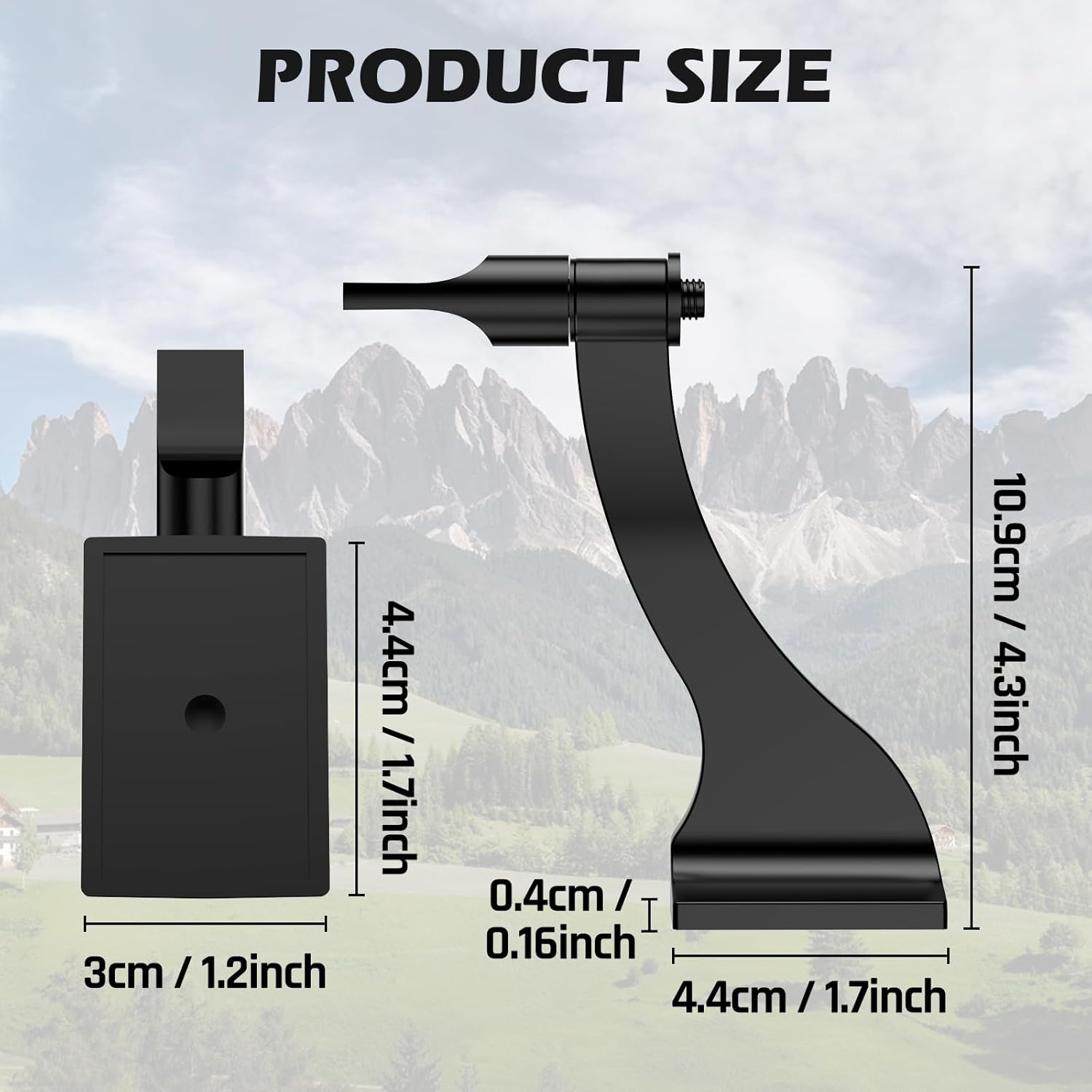 Binocular Tripod Adapter-Binocular Mount 1/4 Inch Aluminium Threading 