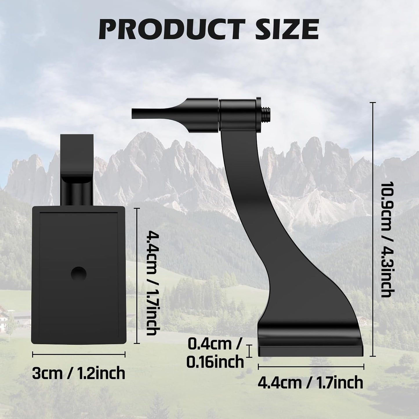 Binocular Tripod Adapter-Binocular Mount 1/4 Inch Aluminium Threading Mount,Tripod Mount Adapter for Bird Watching and Outdoors